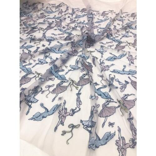 New Style Mesh Embroidery African Lace Fabric 2021 High Quality Lace Water Soluble Fashion Soft Lace Fabric 5 Yards