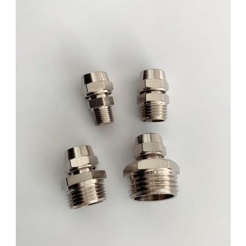 Пневматика Pc 4 6 81012 Mm Tube To M5 M6 1/8 1/4 3/8 1/2 Fast Thread Direct Head Gas Tube Copper Pneumatic Connector Компрессор