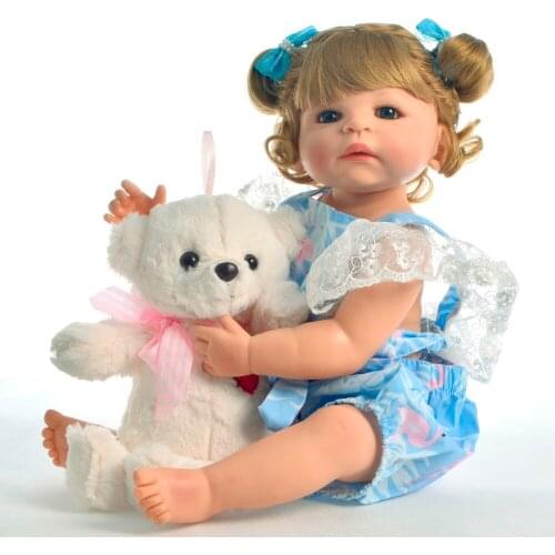 Full Silicone Vinyl Reborn Baby Dolls Alive girl bebes Reborn Baby Doll lol Toys Children Surprise Gifts