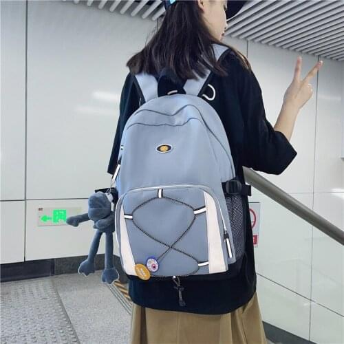 Large Capacity Nylon Waterproof Women Travel Backpacks Quality Travel Bags Outdoor Sport Backpack School Bag Unisex Backpack