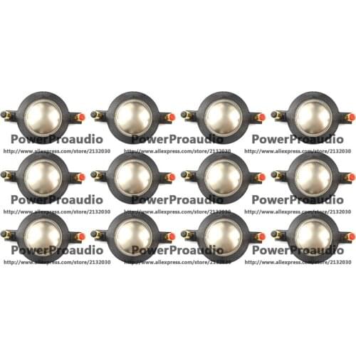 12pieces Replacement Diaphragm For Mackie 1701Tweeter Diaphragm SRM-450 C300Z P-Audio BMD-440 BMD-450 Driver