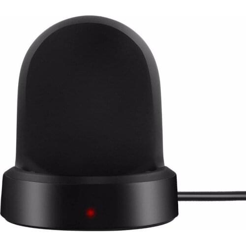 Replacement Charging Dock for Samsung Galaxy Watch/Gear S3 Classic/Frontier Smartwatch (Black)