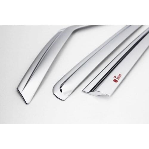 Vtear for Suzuki Swift window visor car rain shield deflectors awning trim cover exterior car-styling accessories parts 2004