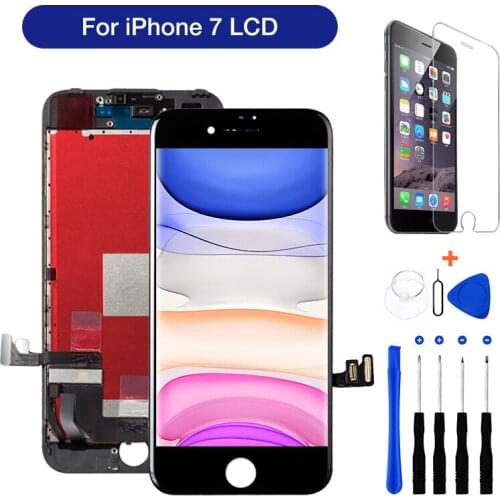 AAA+++ LCD Display For iPhone 7 7Plus Assembly For iPhone 7 7Plus LCD Touch Screen Digitizer Replacement No Dead Pixel