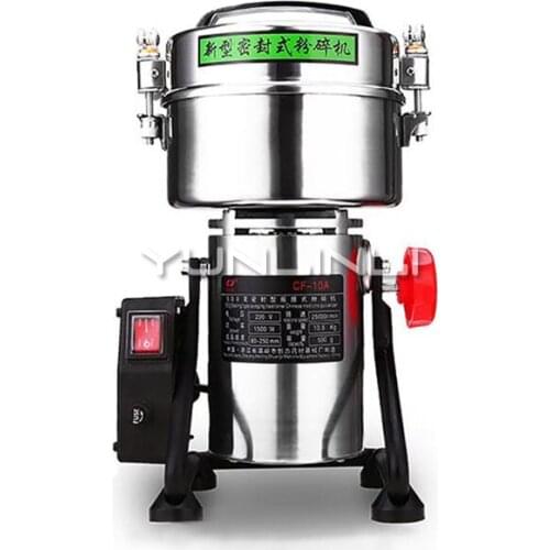 1500W Cereals Grinding Machine Chinese Medicinal Materials Pulverizer Household Mini Food Grinder CF-10A