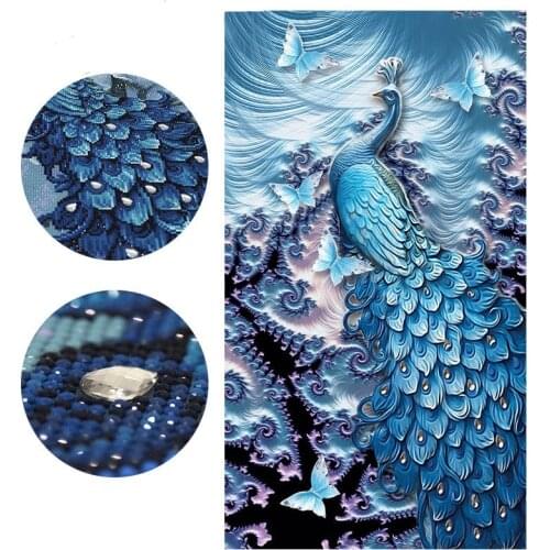 5D DIY Special Shaped Animal Diamond Painting,Peacock Butterfly,Diamond Embroidery,Cross Stitch,Mosaic,Crafts,Bead,decoration