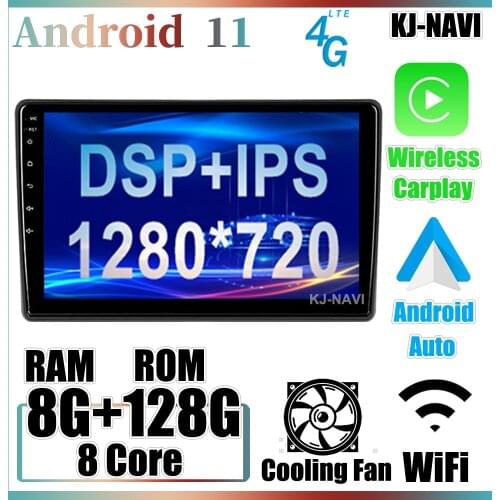 Android 11.0 System For Audi A4 2 3 B6 B7 2000 - 2009 S4 2002 - 2008 RS4 2005 - 2009 Car Radio Player Multimedia Navigation GPS