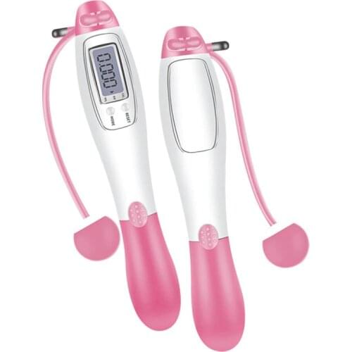 Digital Electronic Calorie Wireless Counter Skipping Rope Fitness Jump Ropes Sport Weights Exercise Workout Equipment