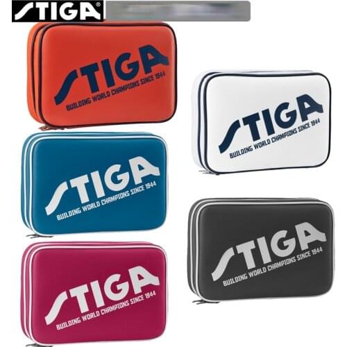 2021 STIGA PU table tennis case ping pong bag double layer sport bag