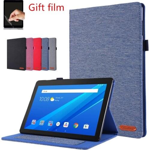 For Lenovo Tab M8 Case PU Leather Stand Cover For Lenovo Tab M8 TB-8505F TB-8505X TB-8505I Tablet Case Funda +Film +Pen