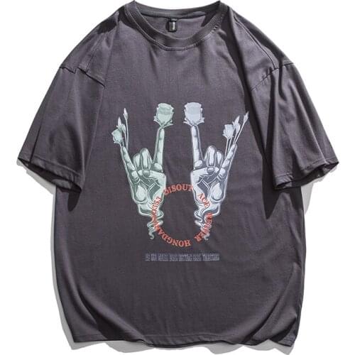 GlacialWhale Vintage 2021 Mans Black T-shirt Men Oversized Fashion Hip Hop Streetwear Harajuku Tshirt T-Shirts Male T Shirt Men