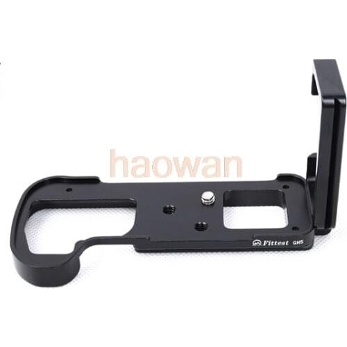 GH5 Vertical Quick Release L Plate/Bracket Holder hand Grip for Panasonic Lumix DMC-GH5 Arca-swiss RRS Compatible