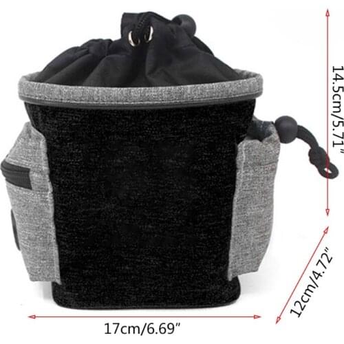 H55E Pet Snack Bag Outdoor Training Waist Pack Dog Snack Bag Going Out Portable Dog Food Bag Dog Snack Bag