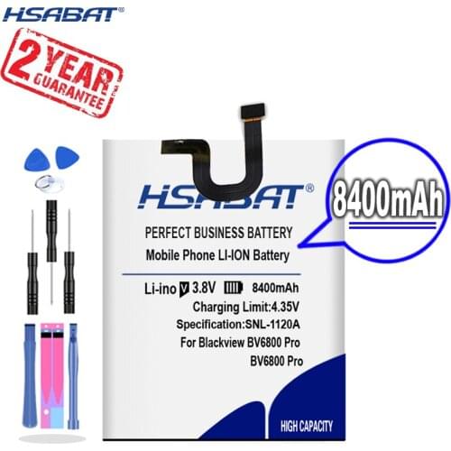 HSABAT Batteries For Blackview BV6800 Pro Phones