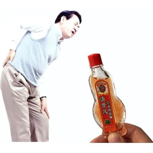 Cheap Arthritis Joint Pain Body Massage Patches Pain Relief Plaster Ointment Headache balsamo tigre Balm Essential Oil 15ml