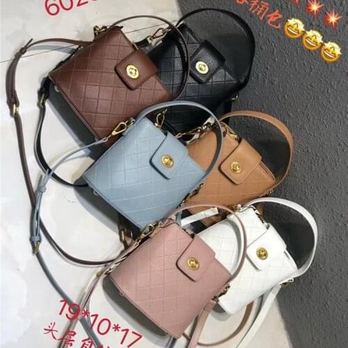 Fashion Genuine Leather Bucket Bag Designer Shoulder Bags Casual Totes Sac A Main Femme Sac A Main Purses and Handbags