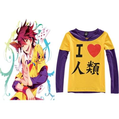 NO GAME NO LIFE Cosplay Imanity Cosplay Costume Uniform Outfit Anime Cosplay Costume Halloween Carnival Cosplay Costume