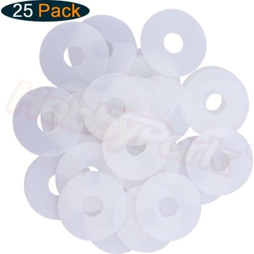 25Pcs RC Body Washers Replace 1815 for 1/10 Scale Traxxas Redcat Arrma Axial Losi HPI HSP RC Cars Body Shell Mount