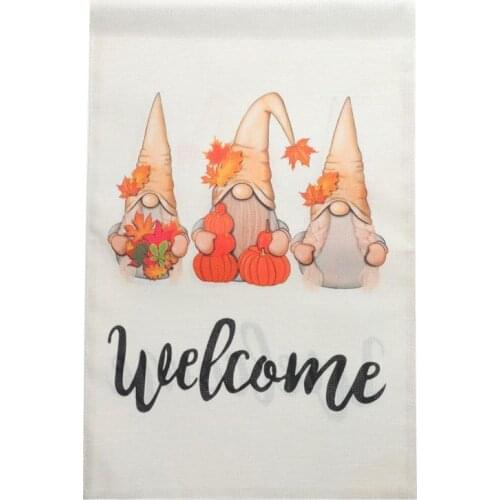 1pc Thanksgiving Party Flag Harvest Day Hanging Decoration Party Banner Flag Garden Supplies