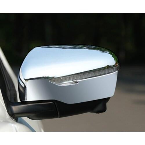 2pcs/lots ABS Chrome Rearview Rear View Side Mirror Cover Car Styling for nissan serena 2016 2017 2018