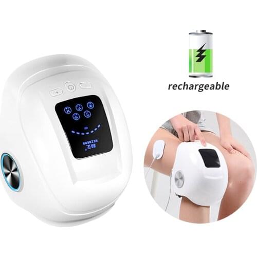 3D Cyclic Airbag Knee Massage EMS Pulse Infrared Hot Compres Leg Joint Massage Portable Rechargeable Relaxation Massage