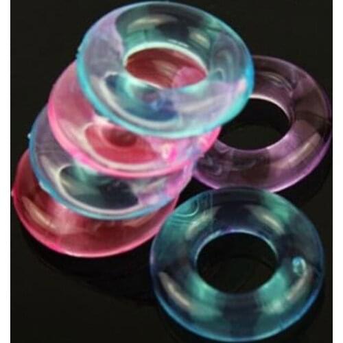6pcs Mens Cock Ring sets sex toys for men Penile Ring Silicone Jelly cockring penis Lasting Ring Sex Delayed Cock sex Products