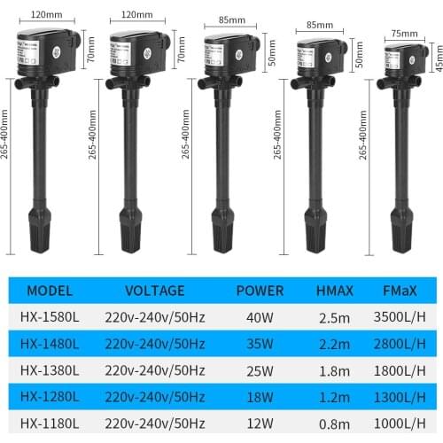 Fish tank water pump silent 3-in-1 submersible pump filter submersible pump aquarium oxygenation pump water circulation
