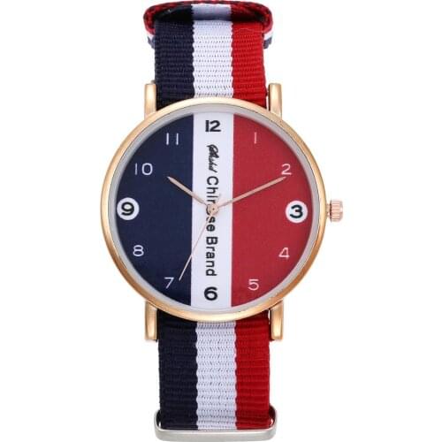 Fashion Canvas Strap Women Watches Luxury Sports Trend Mens Style Ladies Casual Fashion Student Girl Quartz Watch Relogio Wrist