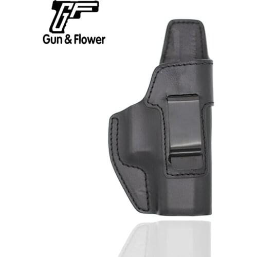 Gunflower IWB Right Handed Concealment Italy Leather Gun Holster Fits CZ P10C