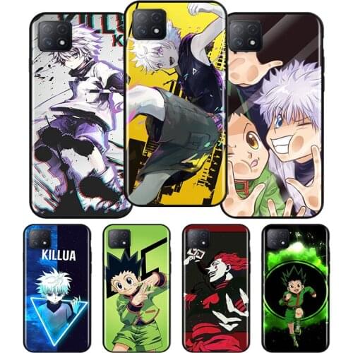 HUNTER×HUNTER Silicone For OPPO AX7 A1K A94 A93 A92S A73 A72 A53S A52 A32 A31 A12E A11X A9 A5 2020 Soft Phone Case