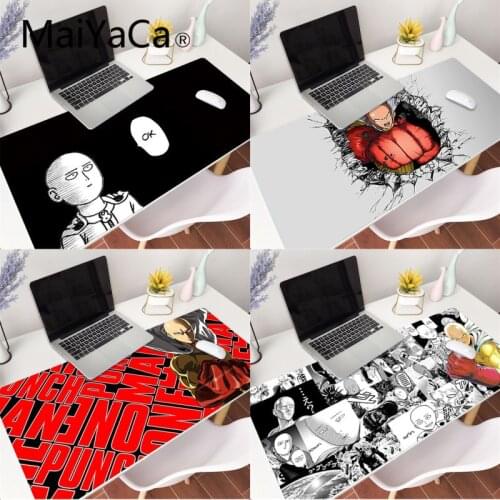 MaiYaCa One Punch Man Laptop Gaming Mice Mousepad Gaming Accessories Mousepad Mouse Mat Keyboard xxl Mouse Pad Game