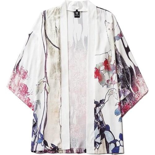New Printing Kimono Women Japanese Yukata Female Women Asian Clothes Kimono Cardigan Shirt Women Traditional Japanese Kimonos