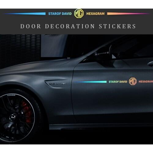 Creativity Letter Car Emblem Decal Auto Automobile Bonnet Sticker For Morris Garage MG3 TF ZR MG 3 56 7 ZS GS GT MG5 Car-styling