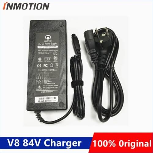 Original Charger for INMOTION V8 84V Li-on Battery Unicycle Scooter Self Balance Electric Skateboard Power