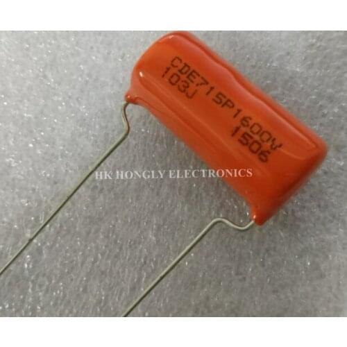 20PCS CDE715P1600V 682J 103J CDE 715P 1600V 5% 0.0068UF 0.01UF P=18mm 25mm Film Capacitor