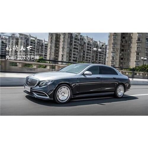 Suitable for Benz W213 E-class E200 E300 Upgrade, Maybach Surround S680 Front Bar, Middle Net and Rear Bar Tail