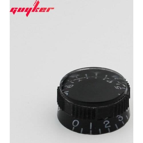 1 pcs Guitar Knobs Black Speed Volume Tone Control Volume for Guitar Replacement Electric Guitar Parts & Accessories