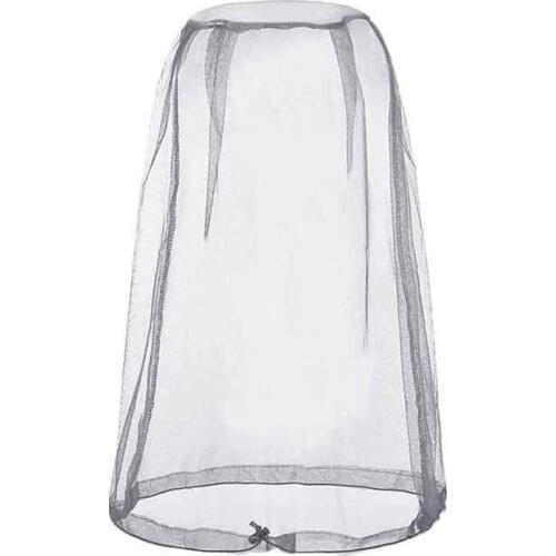 Mesh Cover Outdoor Anti-mosquito Fishing Cap Cover Beekeeping Cap Net Cover For All Kinds Of Hats Mosquito Yarn