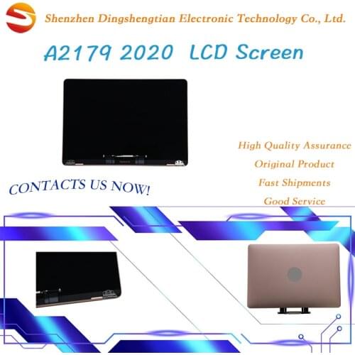 Replacement MacBook Air Early 2020 A2179 LCD Screen Display Assembly Rose Gold and space gray sliver