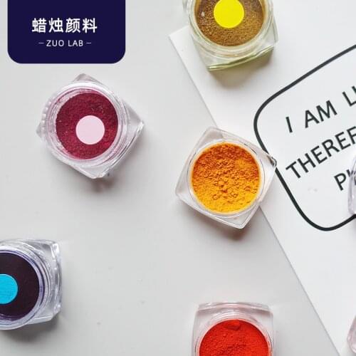 Candle DIY Paint Handmade Candle Special Dye Powdery Block Pigment High Concentration Toner Candle Color