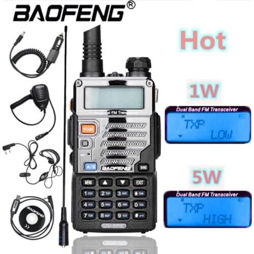 Baofeng UV-5RE Voor Politie Walkie-Talkie Scanner Radio Dual Band Cb Ham Radio Transceiver Uhf 400-520 Mhz & Vhf 136-174 Mhz