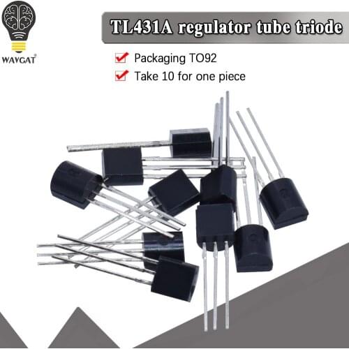50PCS TL431A TO92 TL431 TO-92 431 new and original IC Chipset