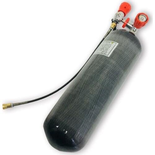 AC168101 Hot Sale PCP Rifle 6.8L CE 60min 300bar 4500psi Carbon Fiber Air Tank Compressed Air Gun To HIunt Drop Shipping Acecare