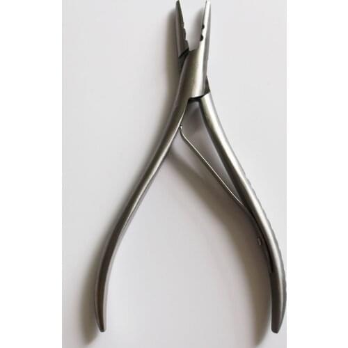 Free shipping 2 holes Stainless Steel Multi-Functi Extension Tools Pliers For Hair extension hair tools 1pc/pack