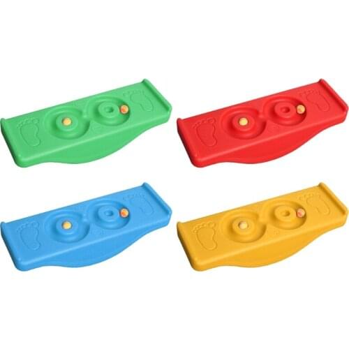 Kids Rocking Balance Seesaw Board Sensory Integration Training Indoor Outdoor Activity Game Fitness Toy