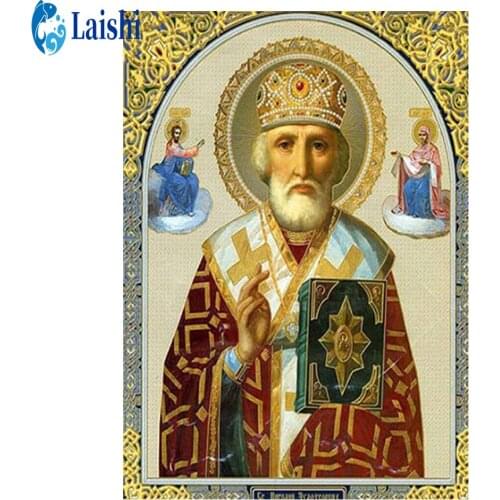 Diamond Embroidery Religious Jesus Cross Stitch Diamond Painting Wholesale Kits Mosaic Sale Rhinestones Art Handwork Gift pictur