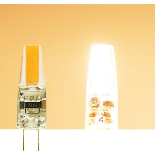 JCKing G4 LED Light Bulbs G4 Bi-Pin Base 1.5W (20W Halogen Bulb Equivalent) AC12V/220V Warm White 2700K /Cool White 6500K