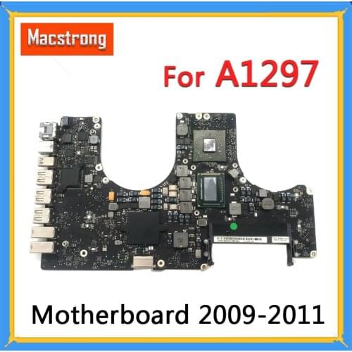 Tested A1297 Motherboard for MacBook Pro 17" 2009 2010 A1297 Logic Board 2.53GHz 820-2849-A 661-5472 2011 2.2GHz 820-2914-B