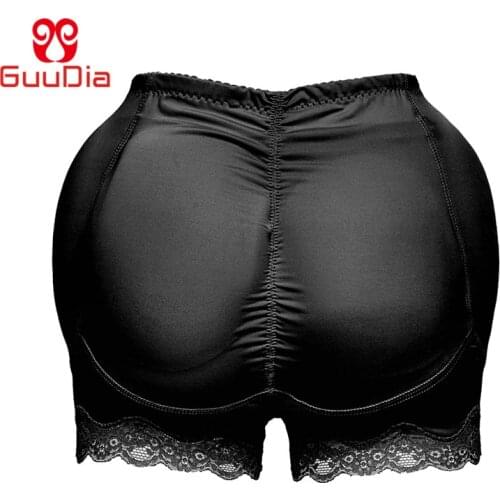 GUUDIA Underwear Sponge Pads Body Shapers Hips Up Belly Slim Fake Ass Pants Padded Shapewear Sexy Panties Hip Pads Plus Size 6XL