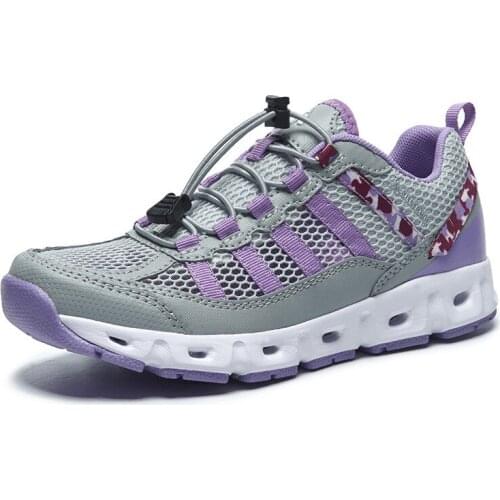 New Summer Outdoor Men Hiking Aqua Shoes Women Quick Drying Upstream Shoes Light Breathable Unisex Wading Sandals Water Sneakers